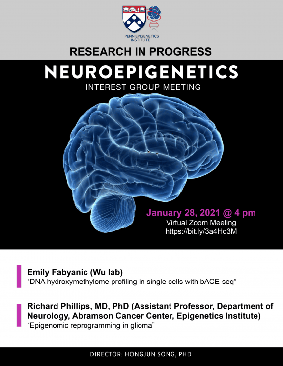 Neuroepigenetics Interest Group Meeting