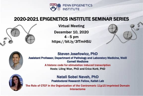 Virtual Epigenetics Monthly Seminar Series