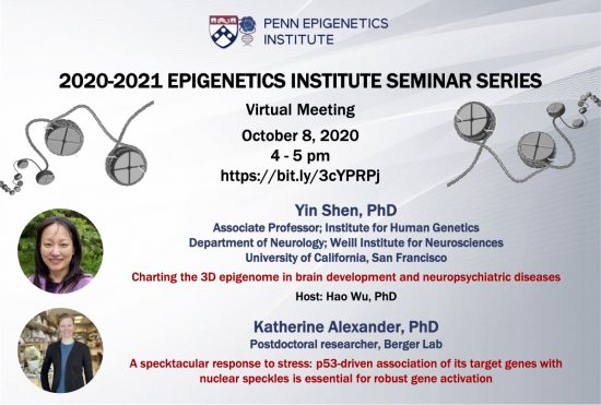 Virtual Epigenetics Monthly Seminar Series