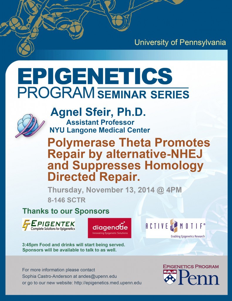 Epigenetics Seminar 11.13.14