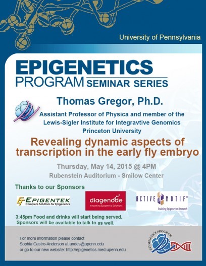 Epigenetics Seminar 5.14.15