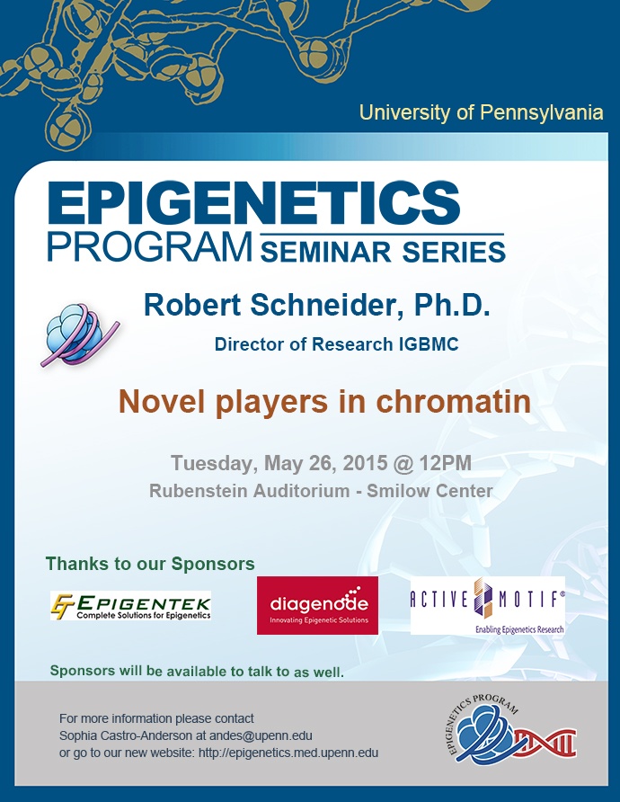 Penn Epigenetics Seminar