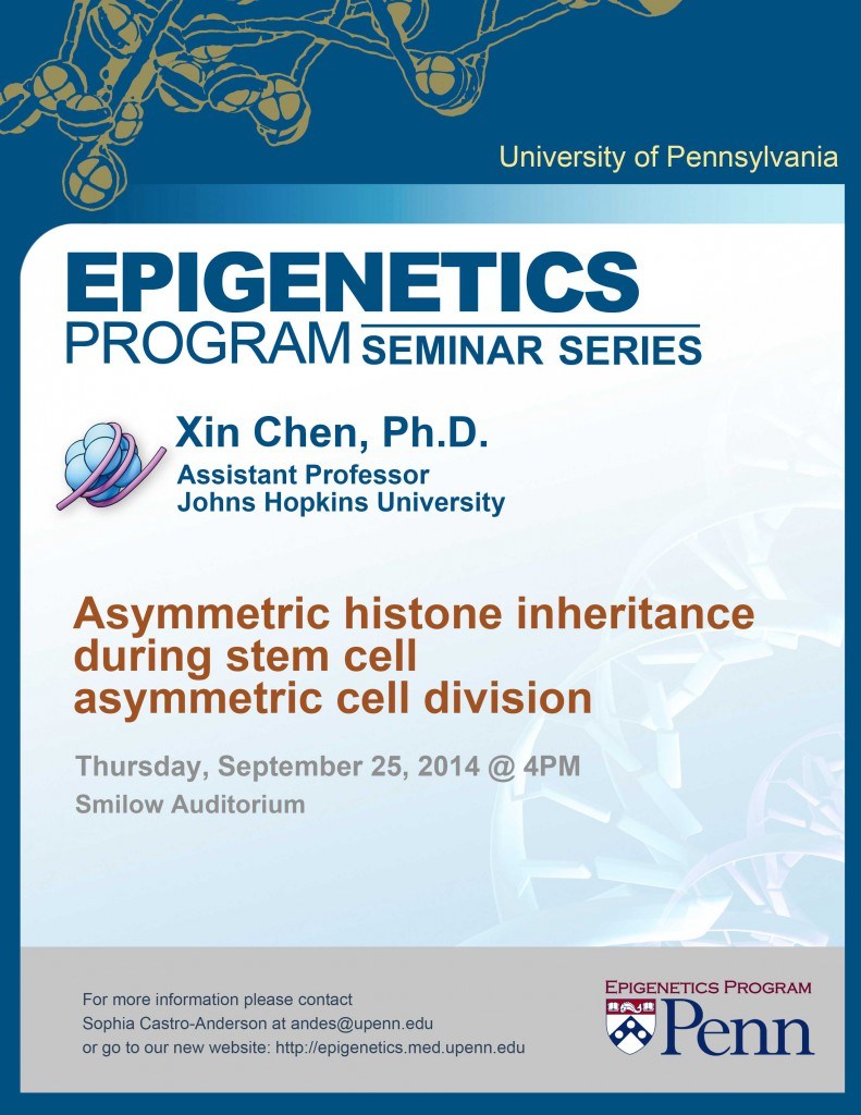 Epigenetics Seminar 9.25.14