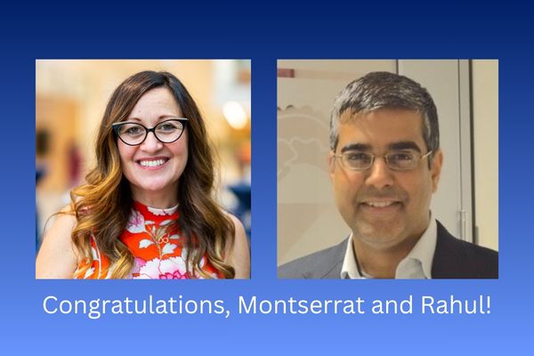 Congratulations, Montserrat and Rahul! Promotion to Professor!